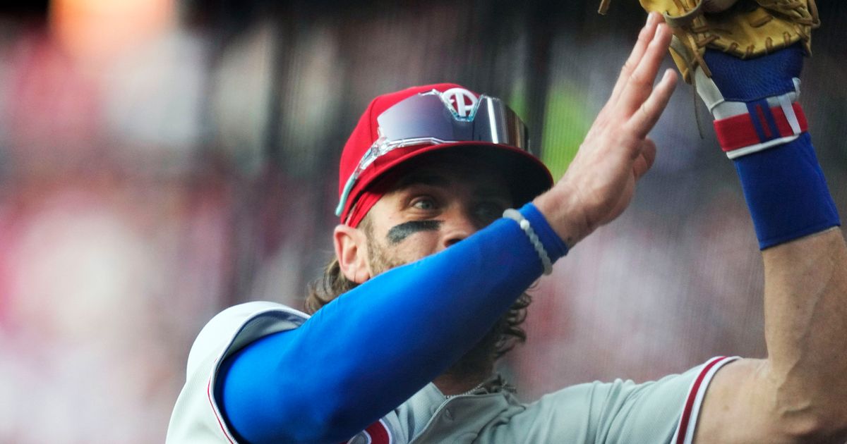 Bryce Harper 'ahead' of schedule in recovery from Tommy John