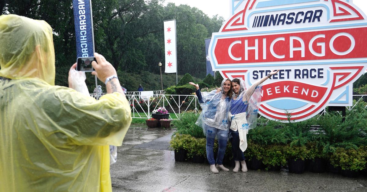 Cole Custer declared NASCAR Xfinity Series winner after persistent rain