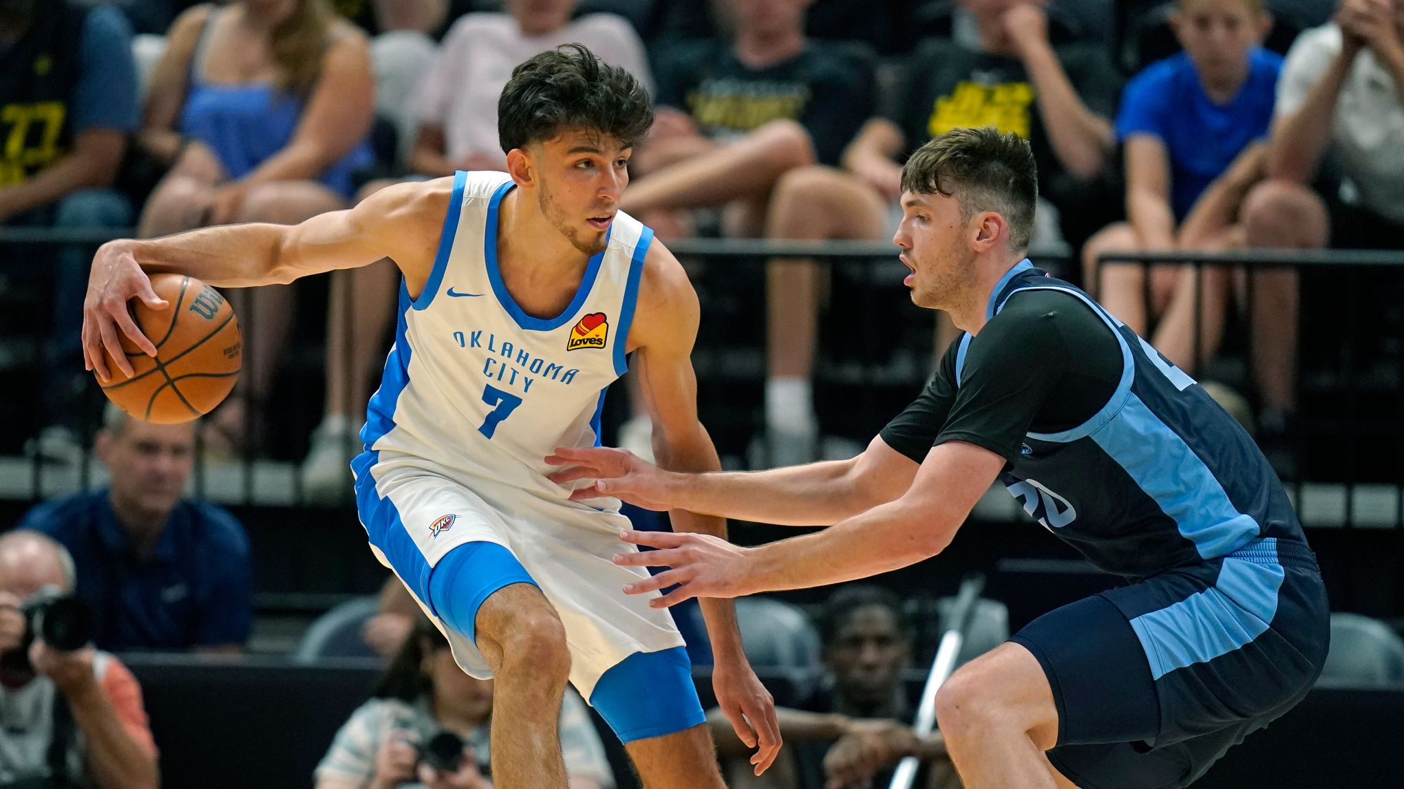 NBA Summer League: No.2 NBA Draft pick Chet Holmgren stands out in Oklahoma  City Thunder Summer League debut