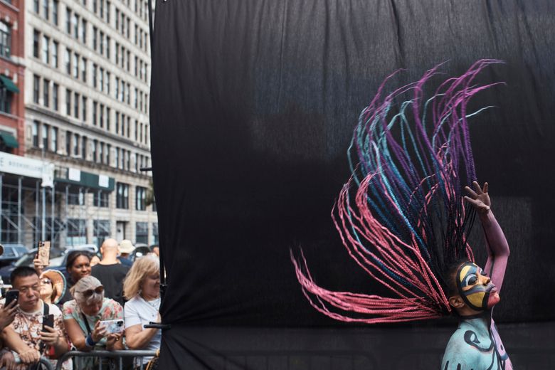 NYC Bodypainting Day blends nudity, jitters: 'If I'm green, no one will  know it's me' 