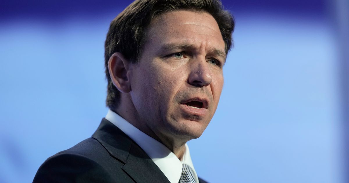 An anti-Trump video shared by the DeSantis campaign is ‘homophobic,’ says a conservative LGBT group Photo