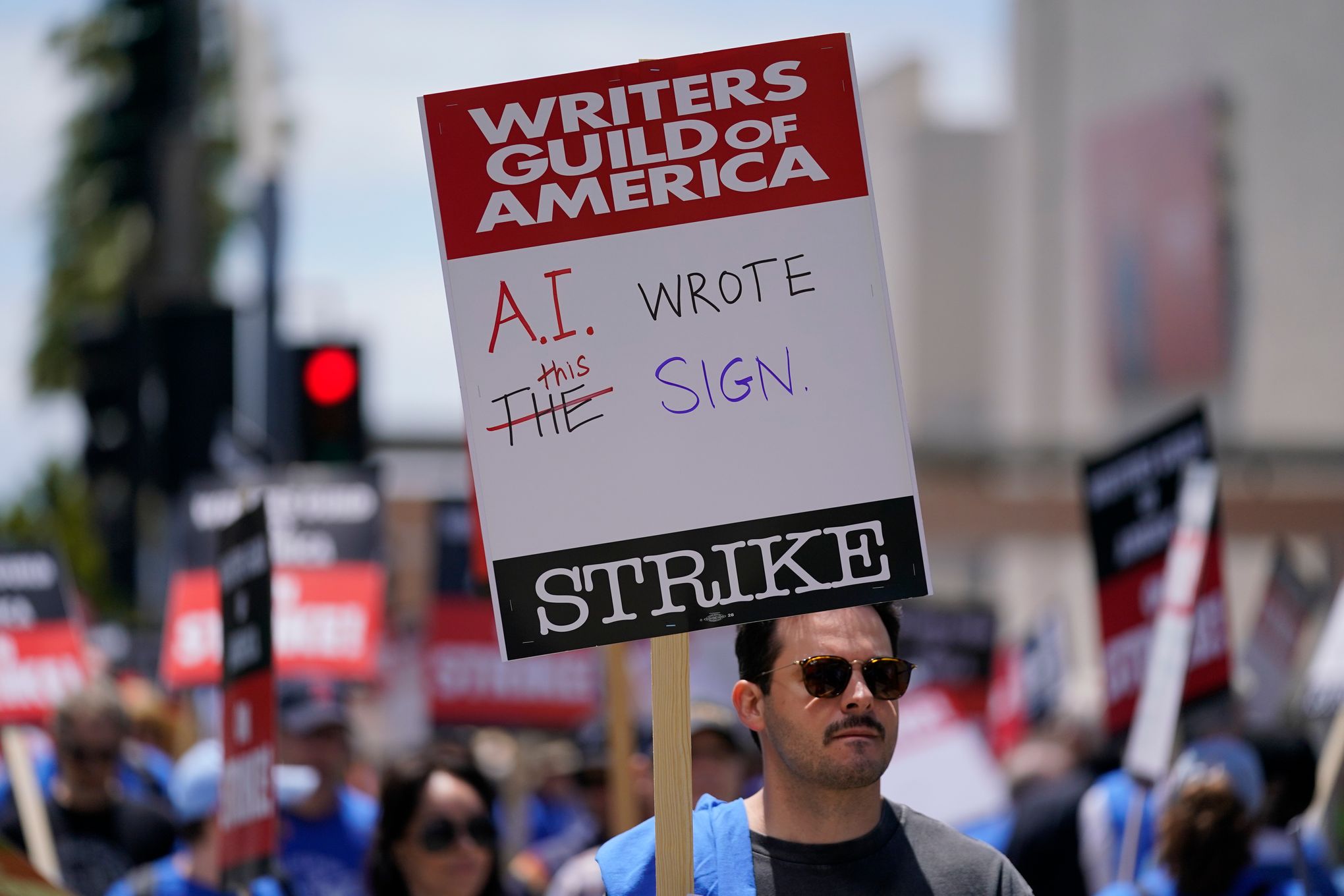 In Hollywood Strike, AI Is Nemesis - WSJ