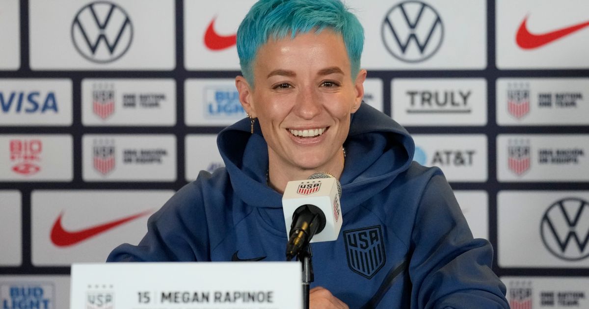 Rapinoe’s farewell begins with the U.S. team’s opening Women’s World Cup match against Vietnam