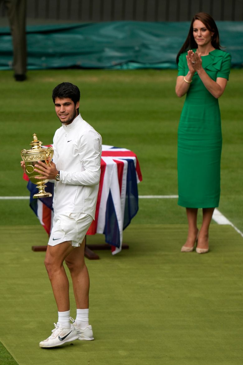 Wimbledon men's singles final 2023: Carlos Alcaraz beats Novak Djokovic –  as it happened, Wimbledon 2023