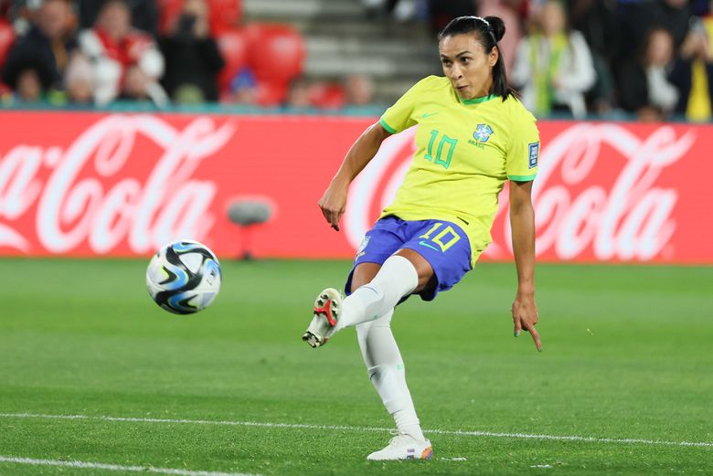 Brazil's Marta scored more World Cup goals than any woman or man. Now she  hopes to win