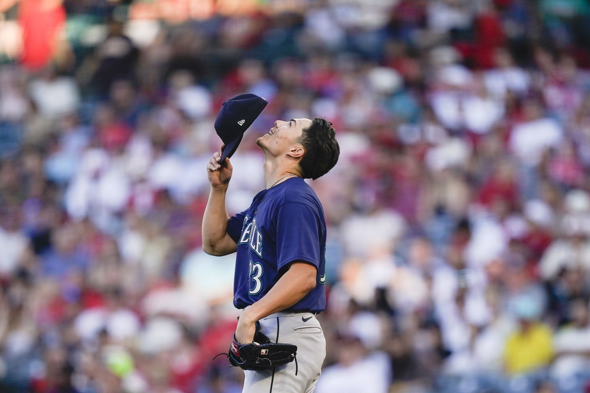 Marlowe's first career grand slam gets Mariners past Angels 5-3