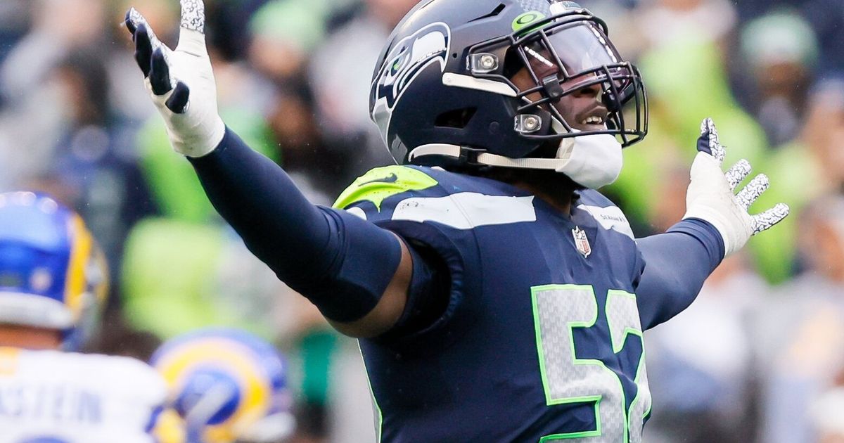 Darrell Taylor injury update: Seahawks lineman dealing with sore neck, Pete  Carroll says