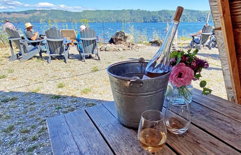 Scenes from summertime at the Hama Hama Oyster Saloon on Hood Canal.