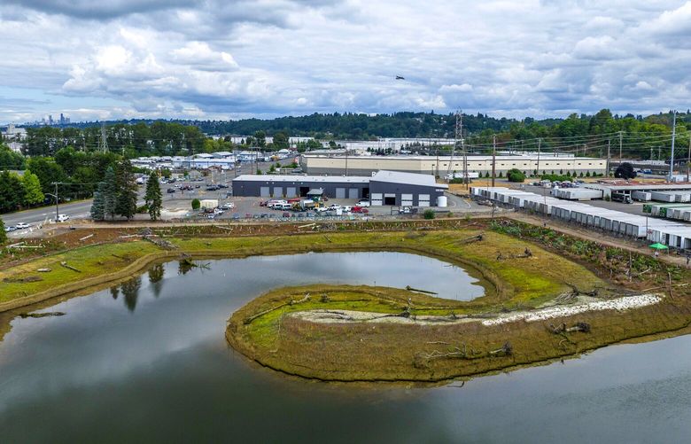 The construction of the Chinook Wind estuary has come to completion.
——
Photographed on Aug. 10, 20233.