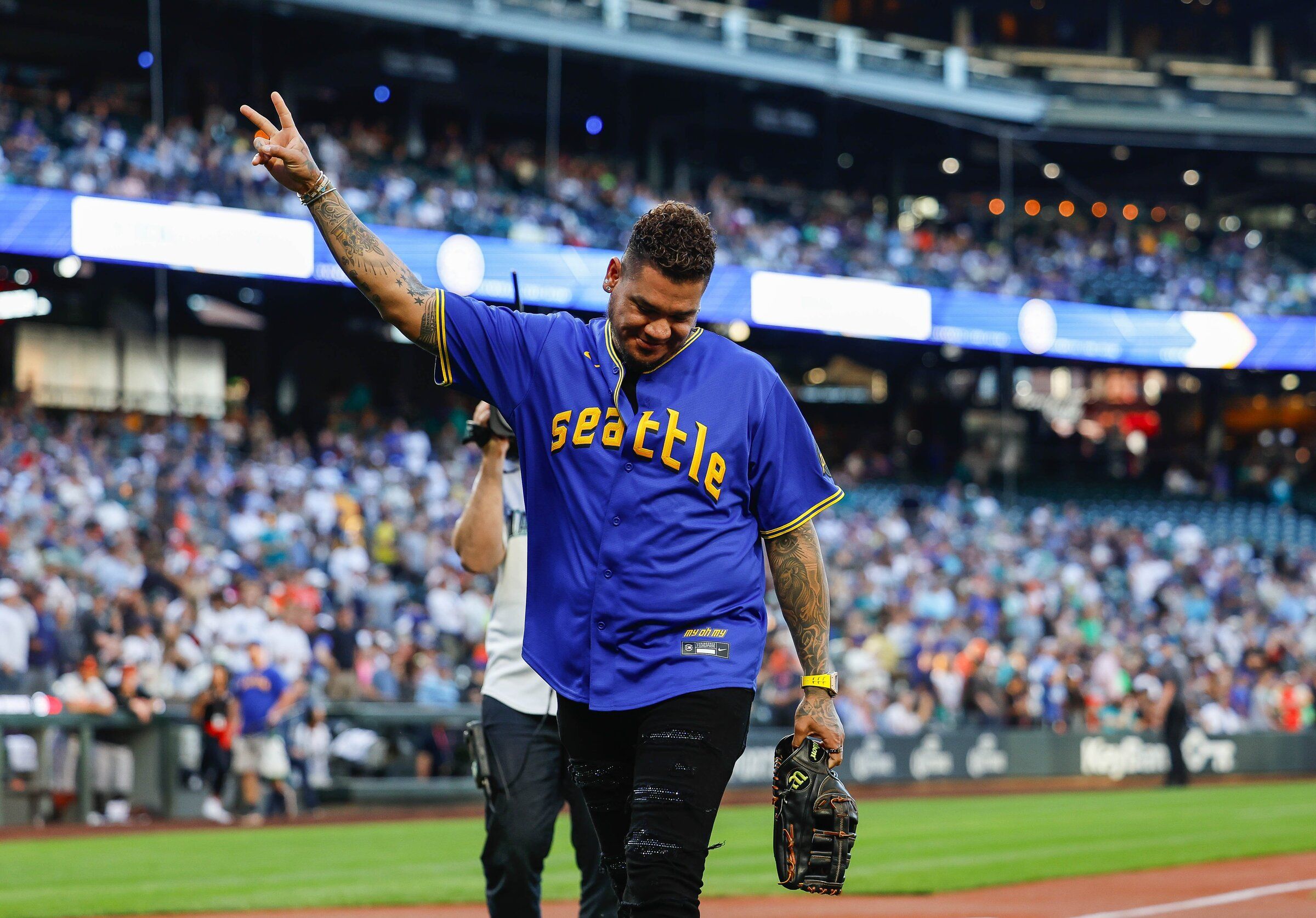 Seattle mariners outlet baseball jersey