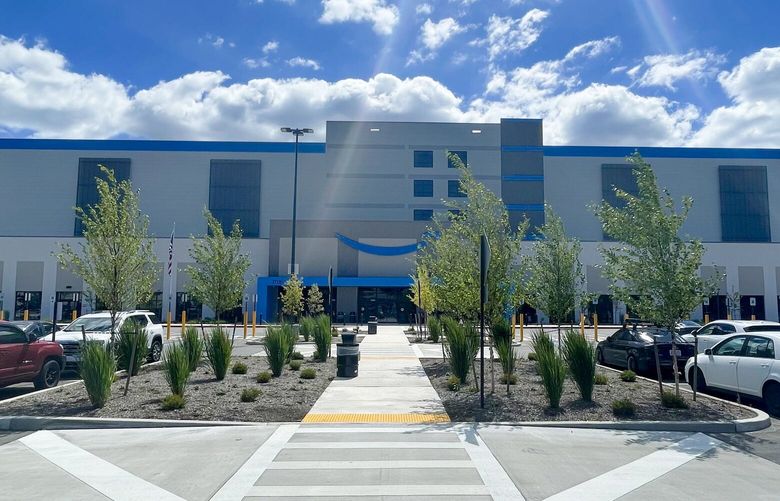 Amazon is opening a new fulfillment center in Arlington, Washington on Sunday. The warehouse will be Amazon’s largest in Washington.