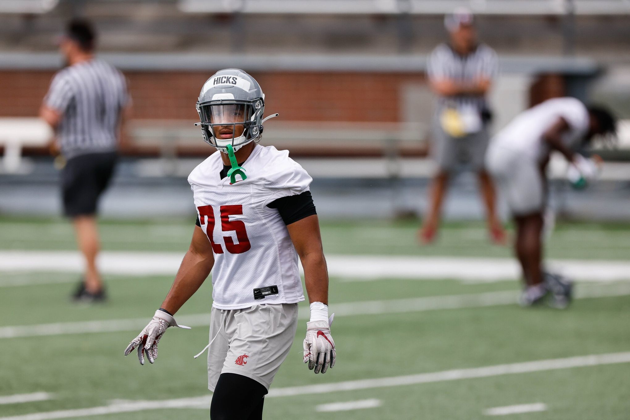 After early doubts, WSU strong safety Jaden Hicks has emerged as a star |  The Seattle Times