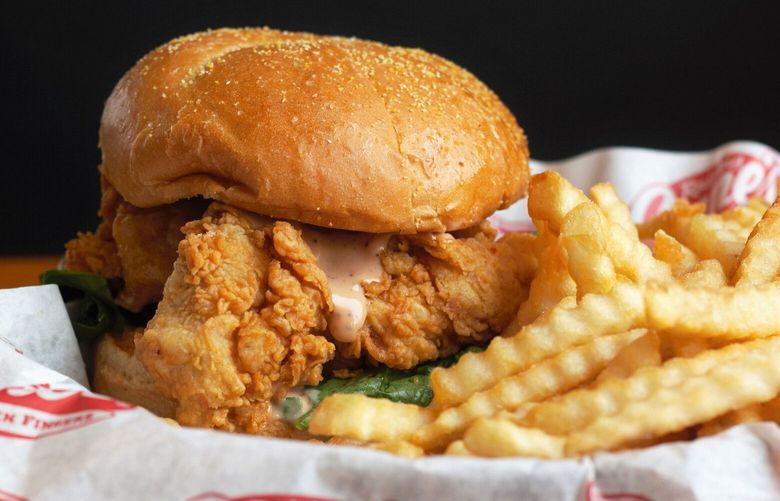 Sandwich Combo at Raising Cane’s.