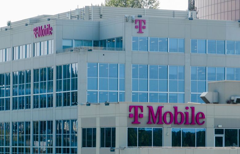 Bellevue-based T-Mobile announced Thursday its plans to shed 5,000 roles, or nearly 7% of its workforce. The company will inform all laid-off employees by the end of September.
——
Photographed at the headquarters in Bellevue on Aug. 24, 2023.