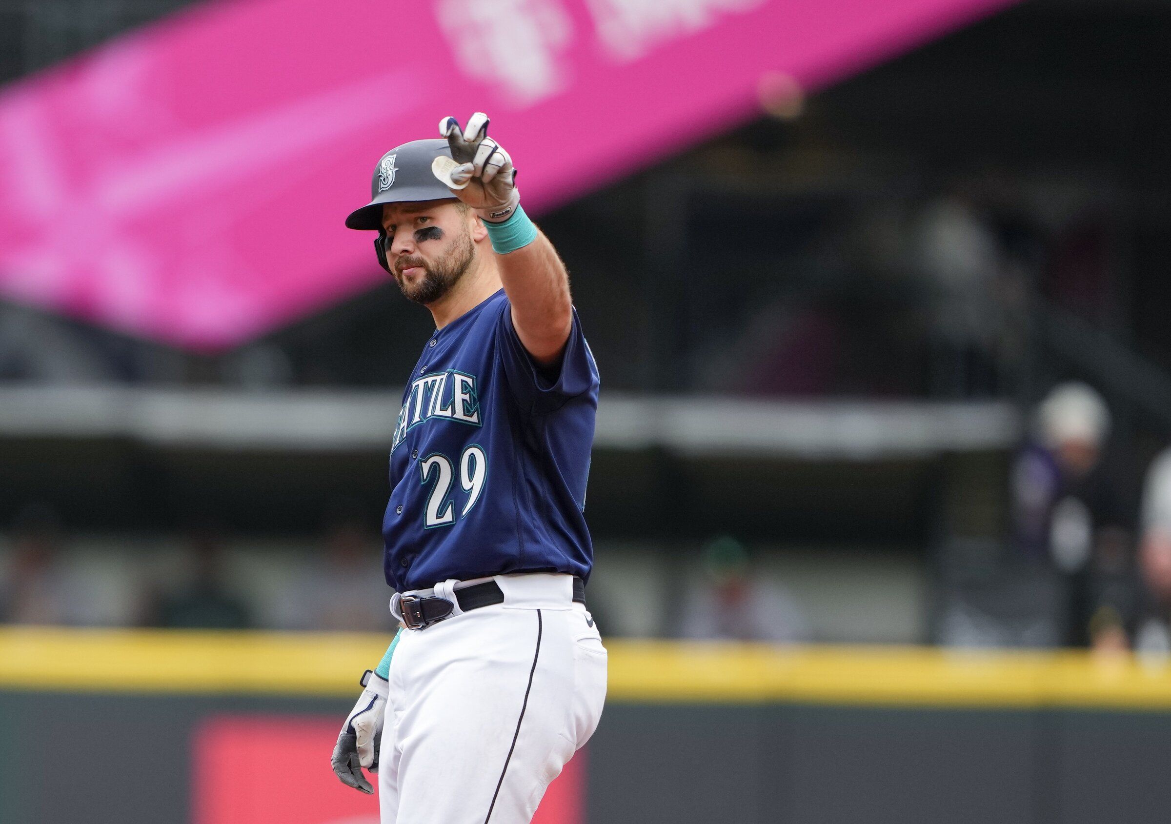 Without Julio Rodriguez, Mariners rally to beat A's, set franchise