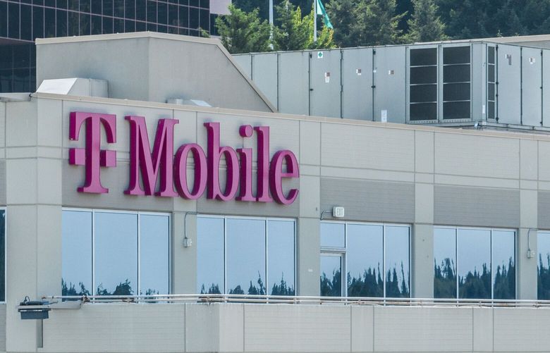 Bellevue-based T-Mobile announced Thursday its plans to shed 5,000 roles, or nearly 7% of its workforce. The company will inform all laid-off employees by the end of September.
——
Photographed at the headquarters in Bellevue on Aug. 24, 2023.