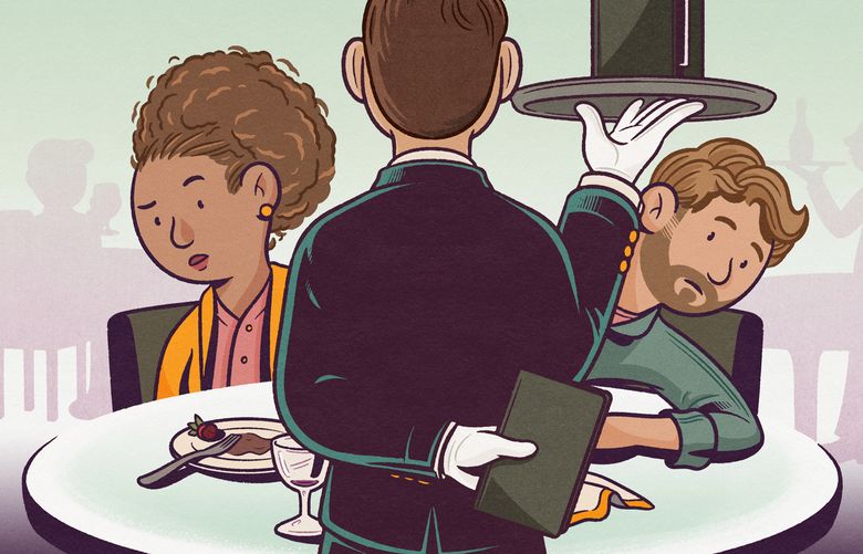 Inflation and high credit card fees continue to affect the restaurant industry’s bottom line; some operators are turning to credit card usage fees. (Luke Wohlgemuth / The New York Times) 