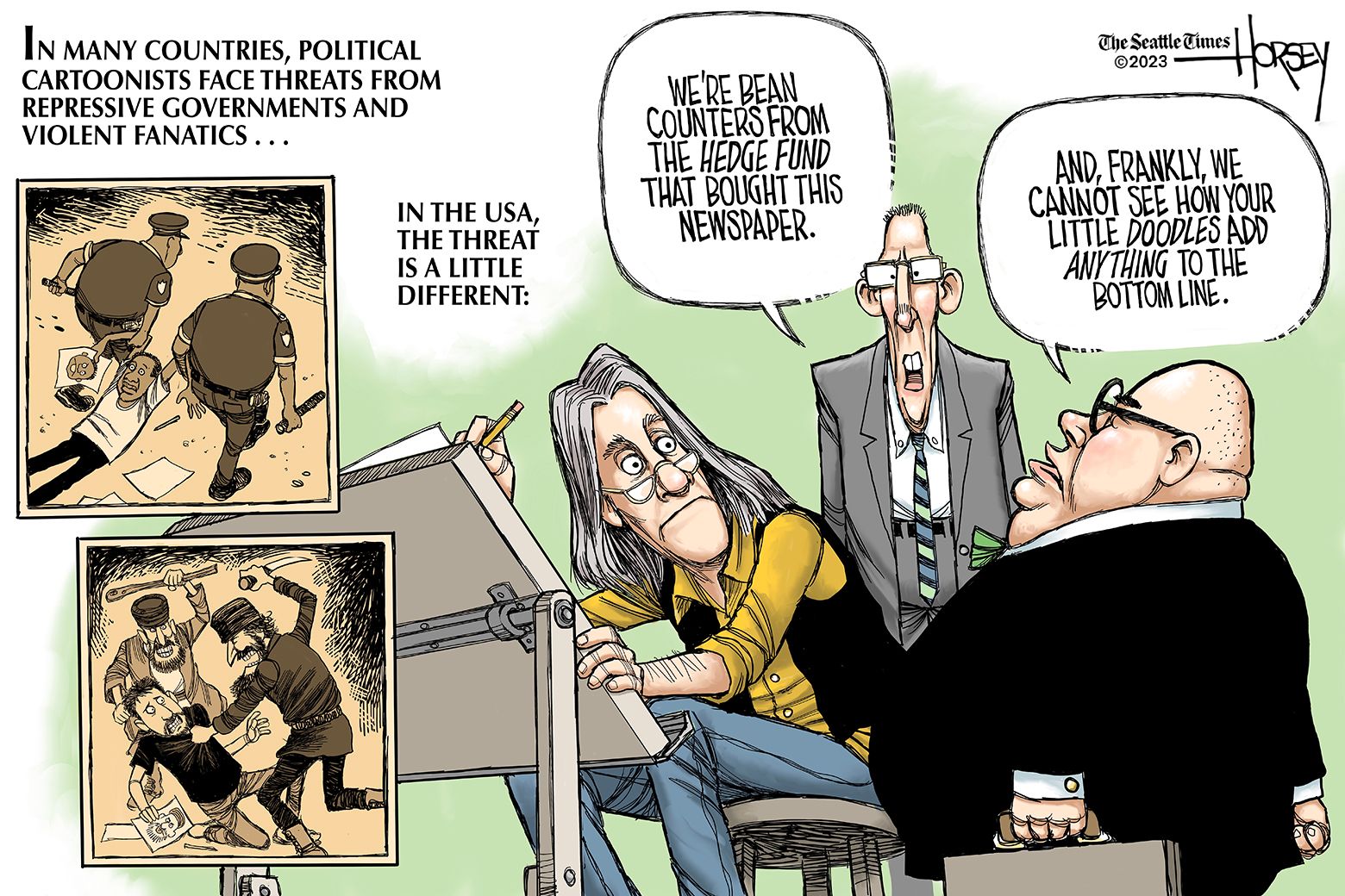 Political cartoons store