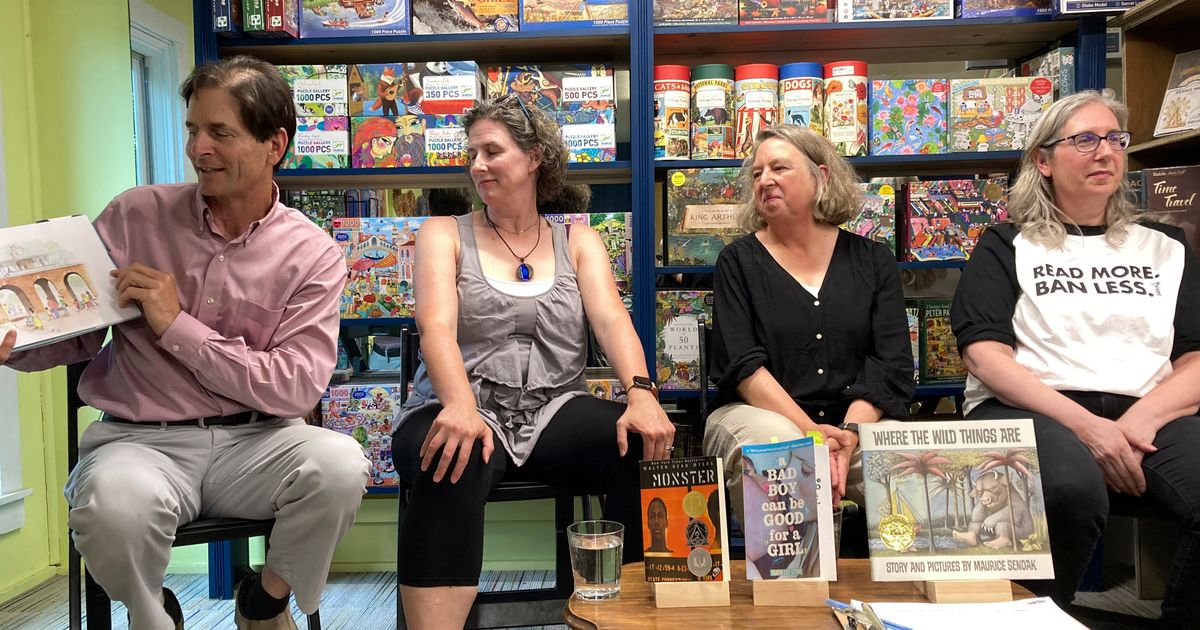 Pushing back on limits elsewhere, Vermont’s lieutenant governor goes on banned books tour Photo