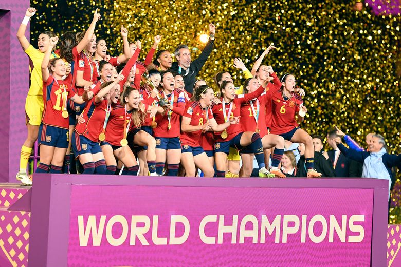 Spain beats England to win its first Women's World Cup title : NPR