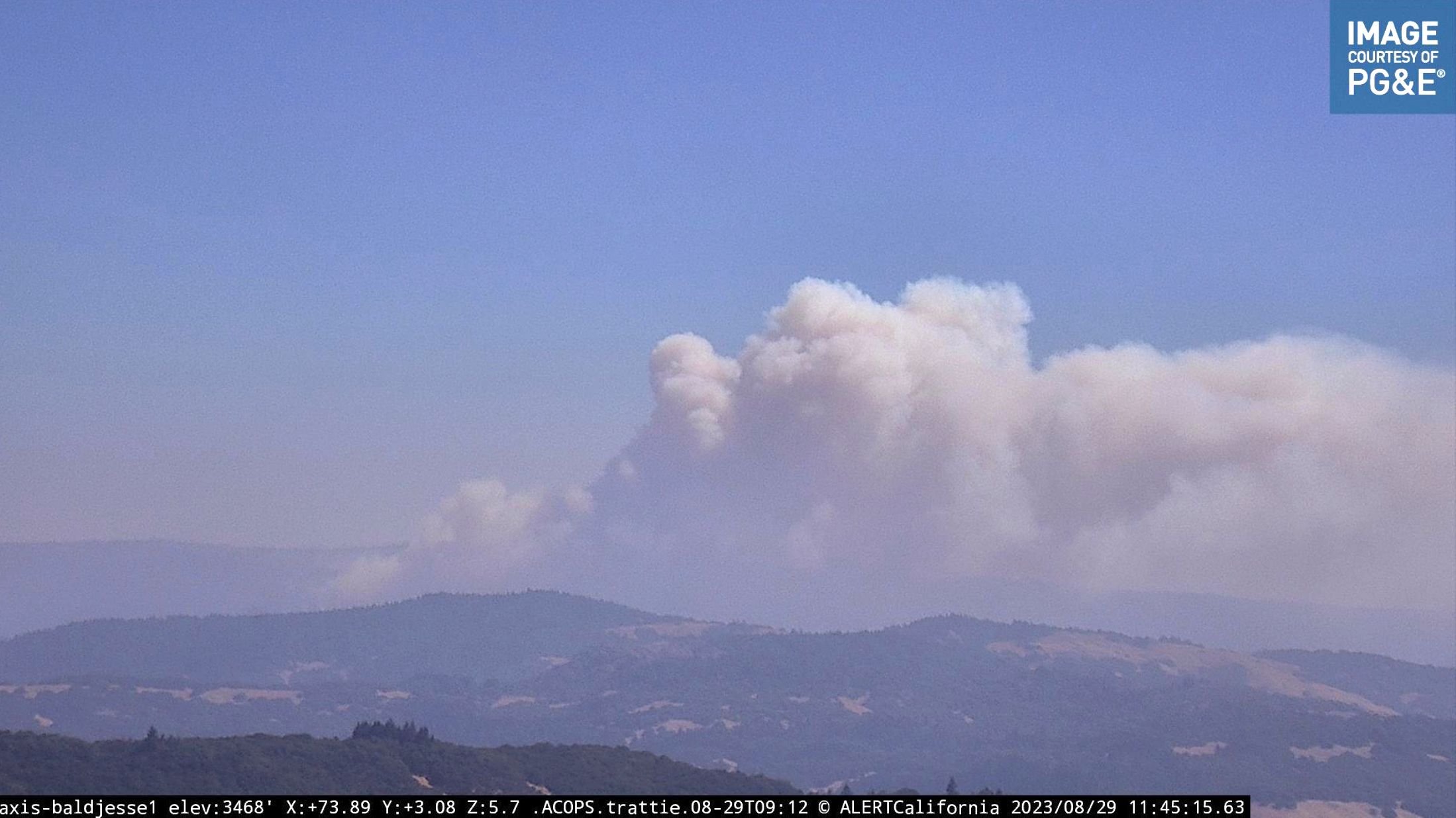 Critical fire weather arrives in Northern California PG E to