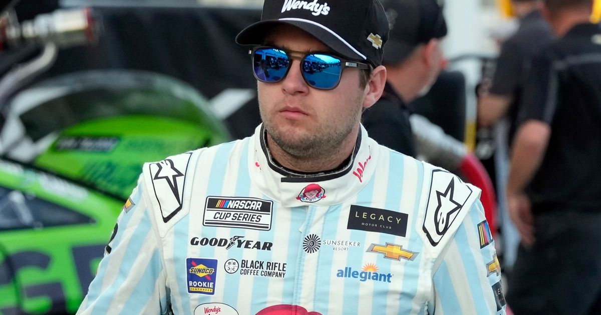 NASCAR suspends driver Noah Gragson for liking an insensitive meme with ...