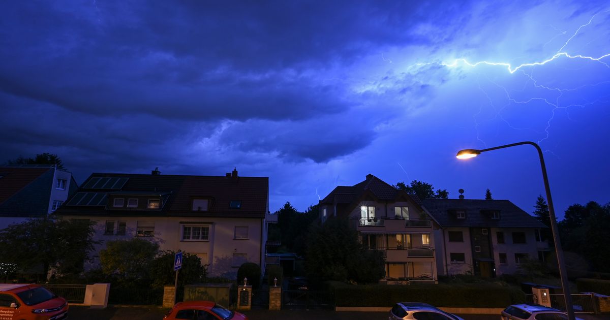 Heavy rain in Germany causes flooding and leads to flight cancelations in Frankfurt