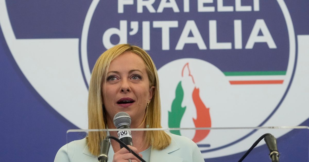 Italian leader tones down divisive rhetoric but carries on with pursuit of far-right agenda Photo