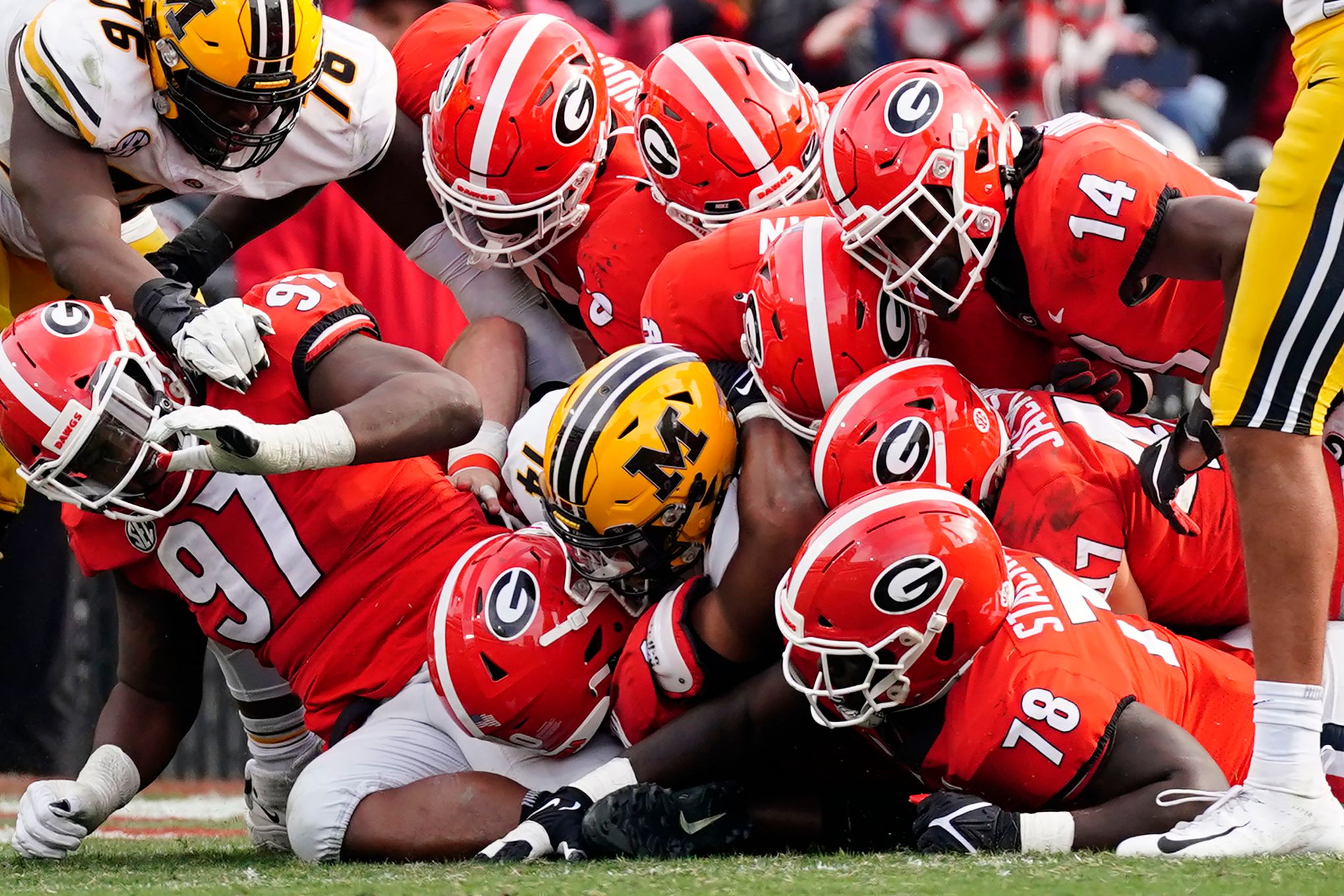 Georgia Bulldogs win national championship game, ranked 1st college  football poll