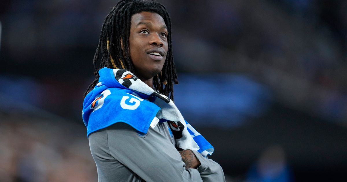 Detroit Lions cut 2 players for gambling on NFL games; Jameson Williams  suspended 6 games