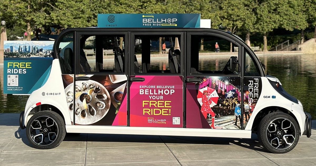贝尔维尤市的全电动班车服务BellHop一个月的运营情况如何