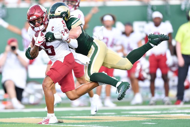 Cameron Ward finds his footing, guides Washington State to blowout win over  Colorado State