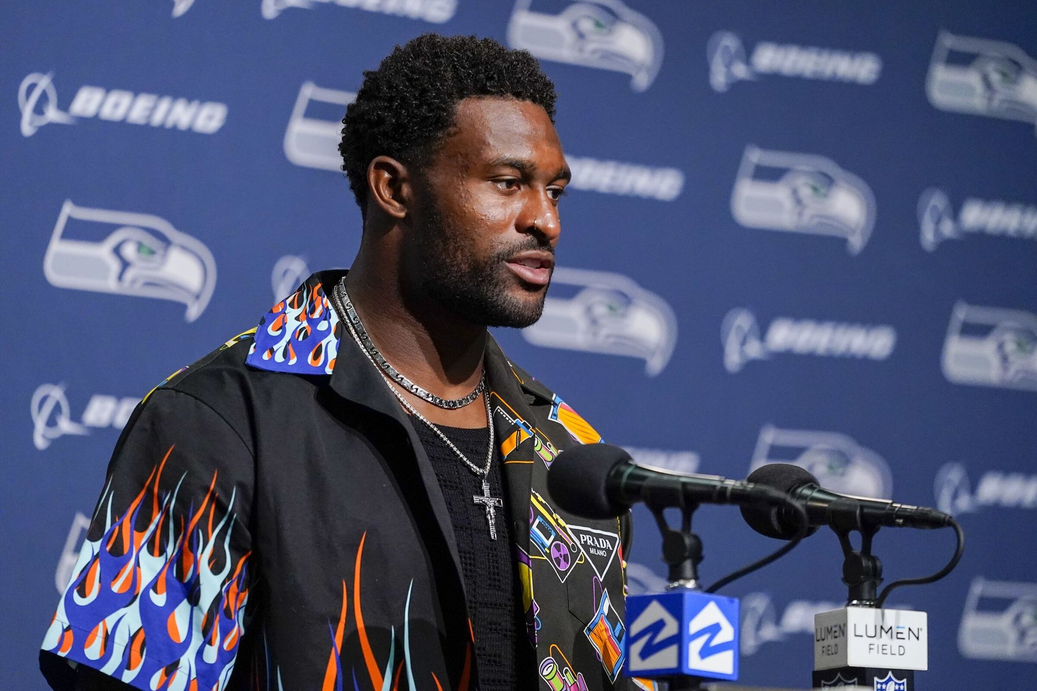 Seattle Seahawks Got Served 'Knockout Punch' vs. Los Angeles Rams Says D.K.  Metcalf - Sports Illustrated Seattle Seahawks News, Analysis and More