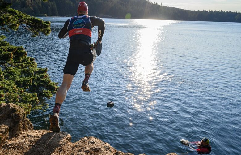 As the name suggests, swimrun combines swimming and running for an event that’s essentially two-thirds of a triathlon.