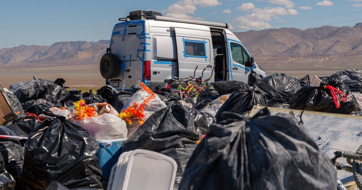 Burning Man's muddy aftermath: A desert full of 'moop' - The Seattle Times