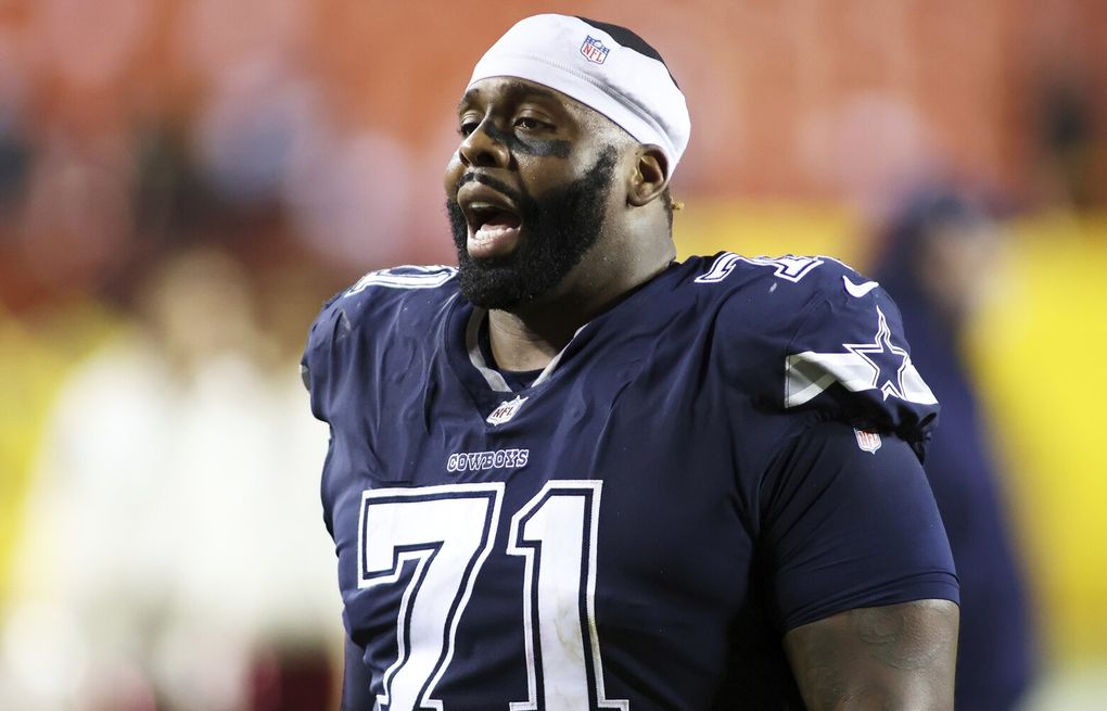 Cowboys OL Jason Peters inactive for Sunday's game vs. Rams