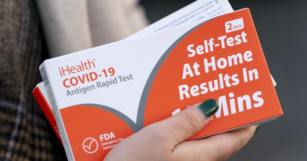 Free at-home COVID-19 tests from the federal government now