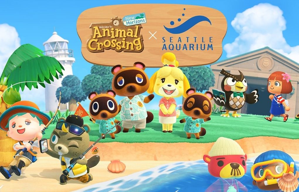 Seattle Aquarium, Nintendo partner on Animal Crossing exhibit