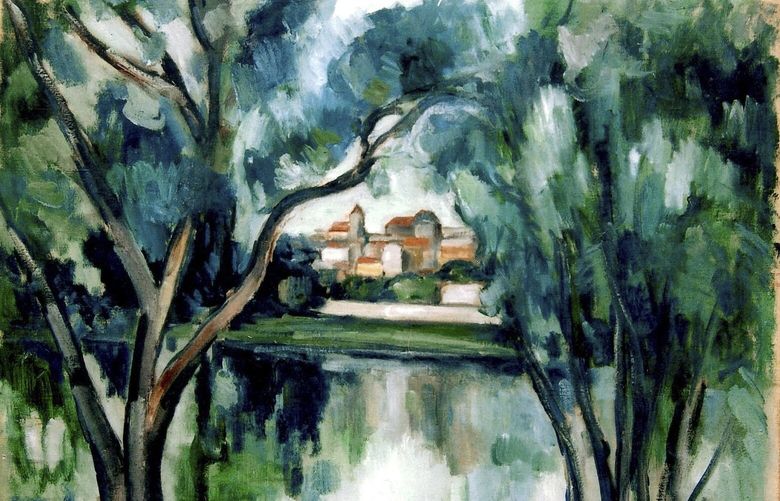 In an undated photo via Andy Reichsman, “Landscape by the Water,” by Maurice de Vlaminck. Three museums in Zagreb have returned artworks looted from a Jewish businessman, giving them to his grandson after court decisions that resolved a 70-year dispute and paved the way for the first reported Holocaust-era art restitution in Croatia. (Via Andy Reichsman via The New York Times)  — NO SALES; FOR EDITORIAL USE ONLY WITH NYT STORY CROATIA LOOTED ARTWORK  BY CATHERINE HICKLEY FOR SEPT. 22, 2023. ALL OTHER USE PROHIBITED. — XNYT0182 XNYT0182