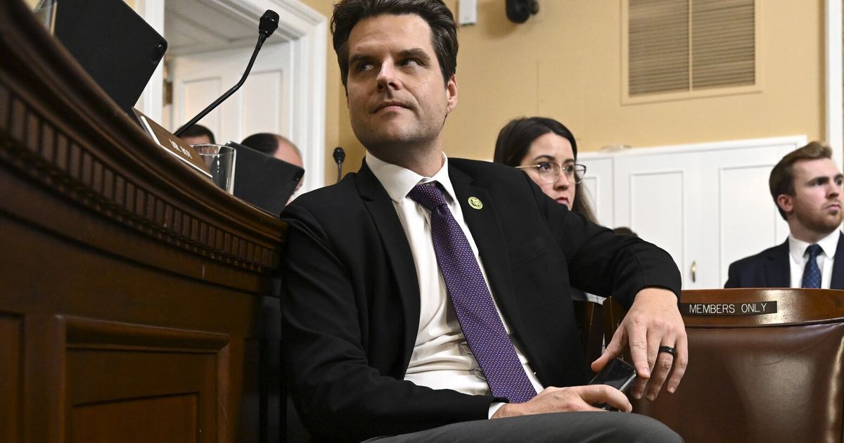 With House hurtling toward a shutdown, Gaetz is leading the resistance ...