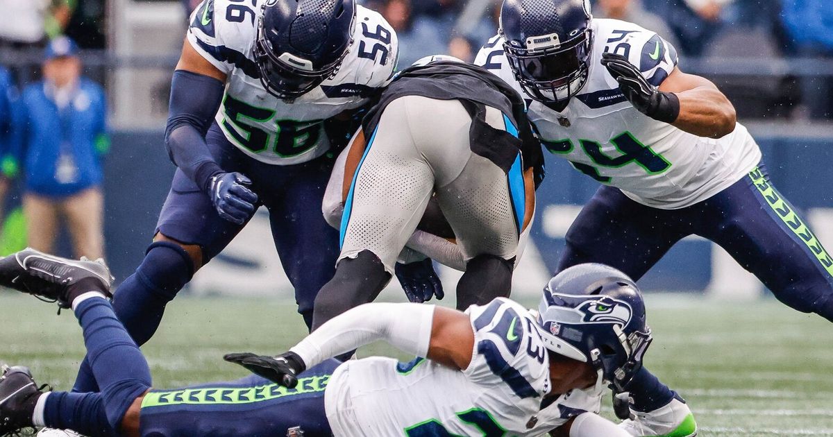 Reporter Bob Condotta grades the Seahawks' win over the Panthers in Week 3