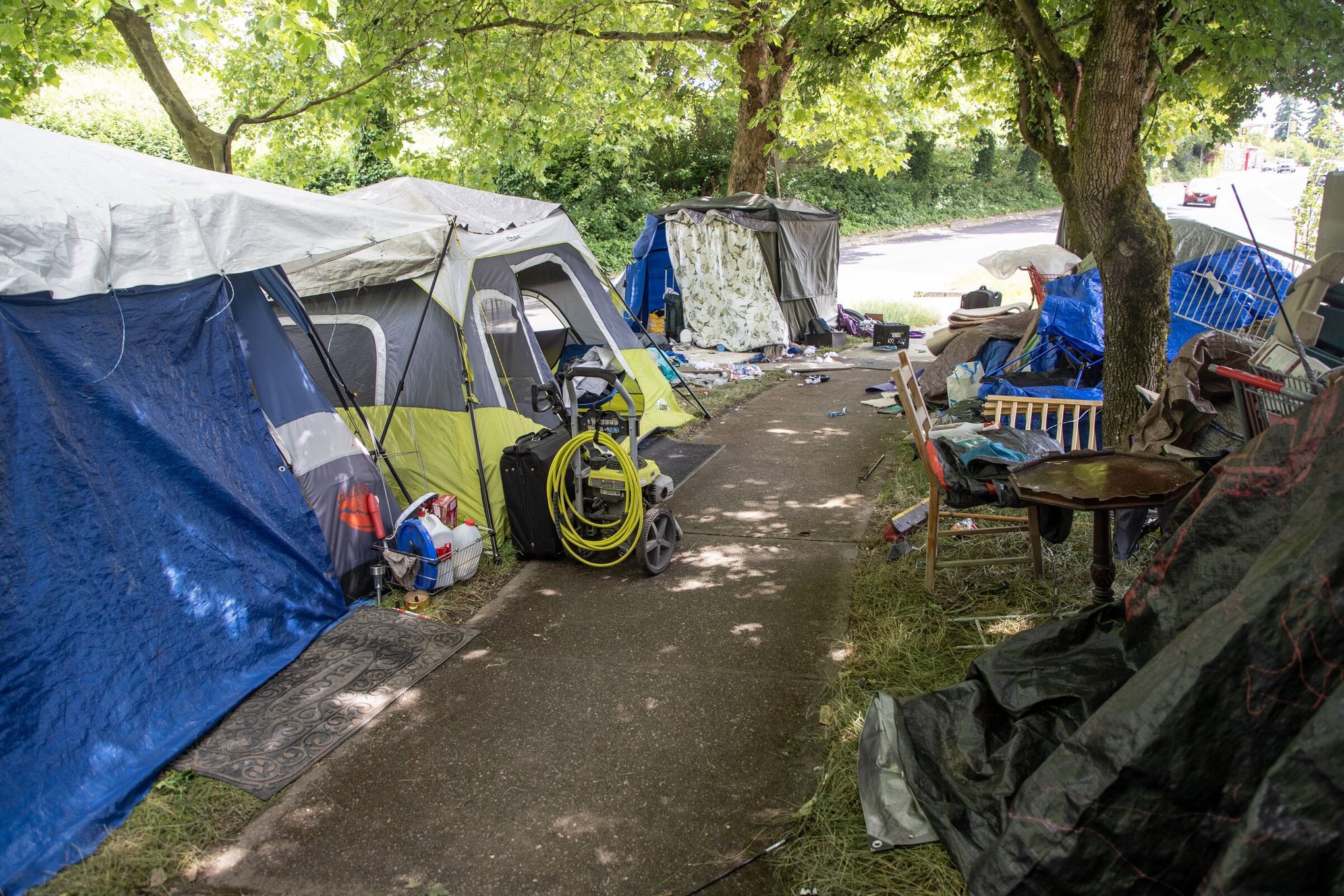 Portland to clear largest homeless encampment on Nov. 1