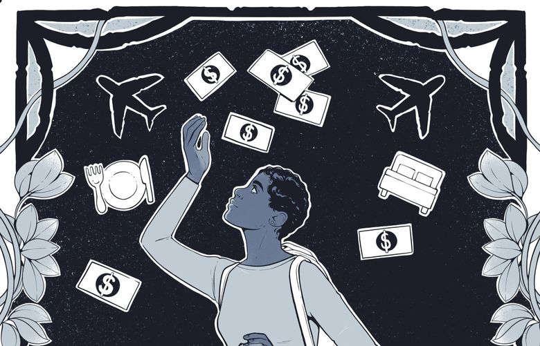 Sign-up bonuses, lounge access, cash rebates, free hotel rooms and plenty of fine print: The dizzying promotions and Byzantine rules on earning and redeeming points with rewards credit cards can make your head spin. (Dani Pendergast/The New York Times)