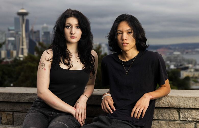 Amara Roberts and Chai Owen, 17, are recovering from opioid use disorder. Roberts struggled to get access to even basic treatment, while Owen went through round after round of residential care and still struggled to stay sober. Both now attend Recovery High School.