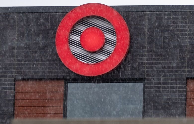 Target on a rainy day Tuesday, Sept. 26, 2023, in Ballard. This is one of the two locations in the Seattle area set to close 