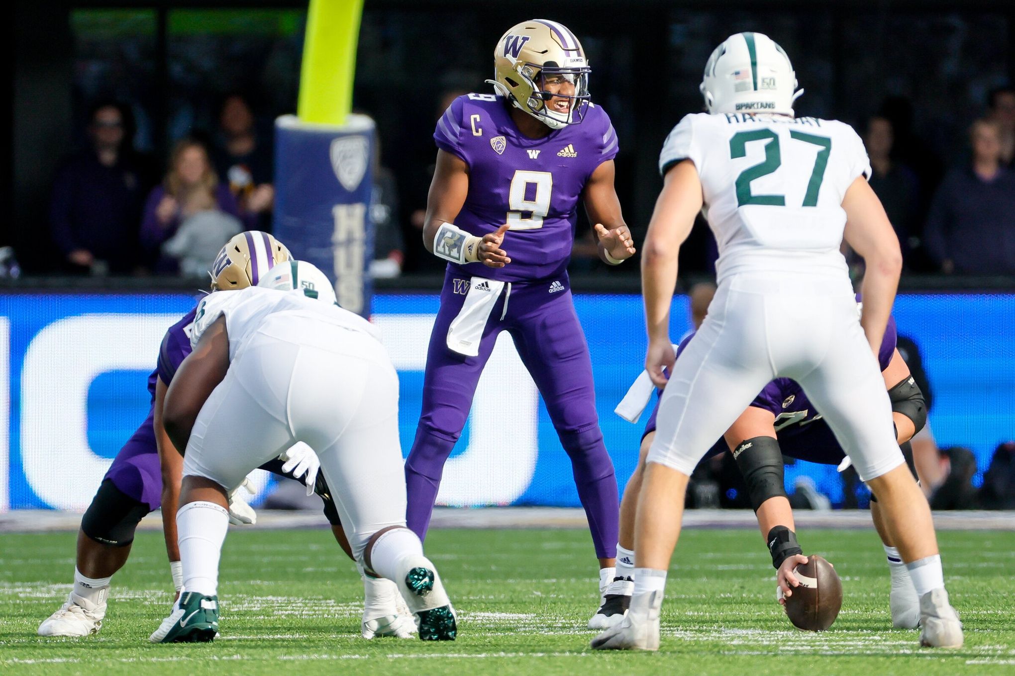 Washington Huskies vs Michigan State football is streaming only on Peacock:  How to watch 