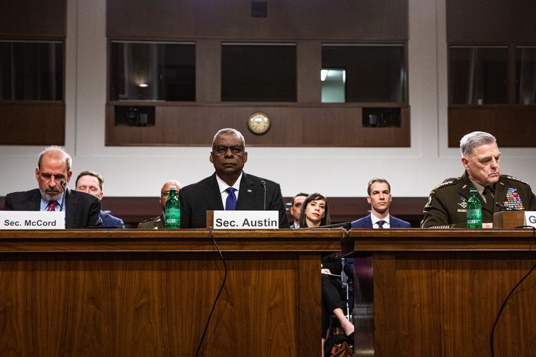 Chairman of the Joint Chiefs, Secretary of Defense testify before Senate  Armed Services Committee 