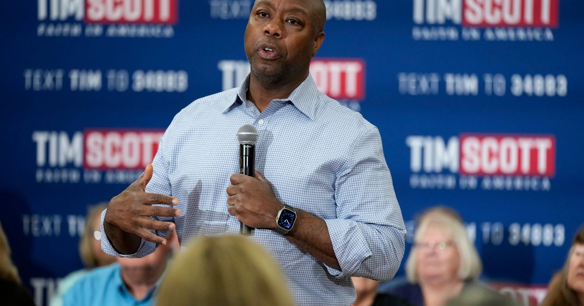 Tim Scott is the top Black Republican in the GOP presidential primary. Here’s how he discusses race Photo