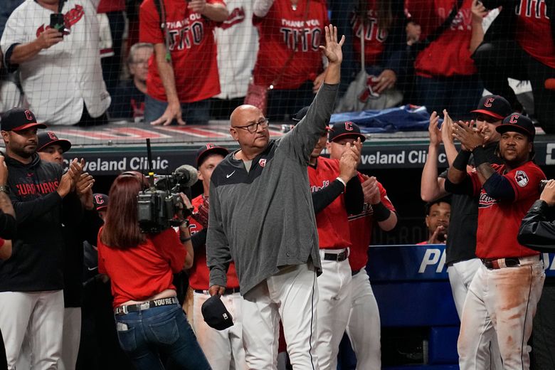 Guardians give manager Terry Francona perfect send-off in his final home  game, 4-3 win over Reds – KGET 17