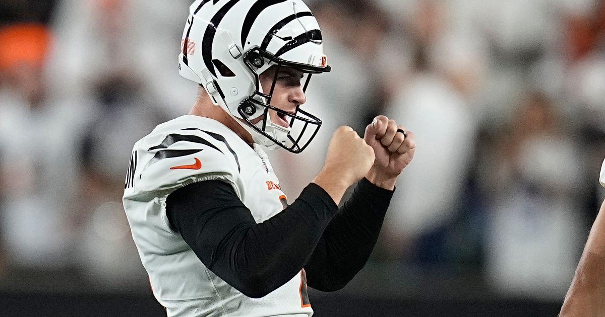 Bengals QB Joe Burrow carted off the practice field after calf injury – The  Denver Post